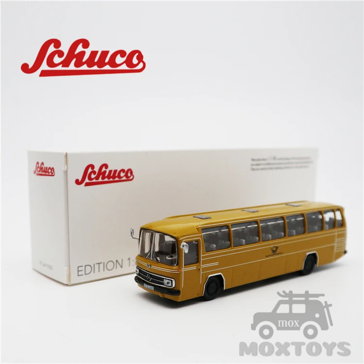 

Модель литая желтого автомобиля Schuco 1:87 O302 DP Bus