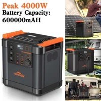 1000w2000w solar generator battery charger 600000mah portable solar power station outdoor camping energy power supply 2200wh