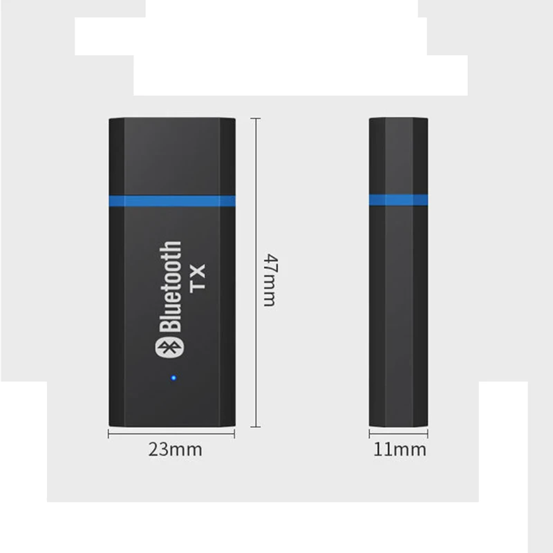 USB беспроводной Bluetooth 5 0 передатчик адаптер Aux 3 мм разъем для ТВ компьютера Музыка