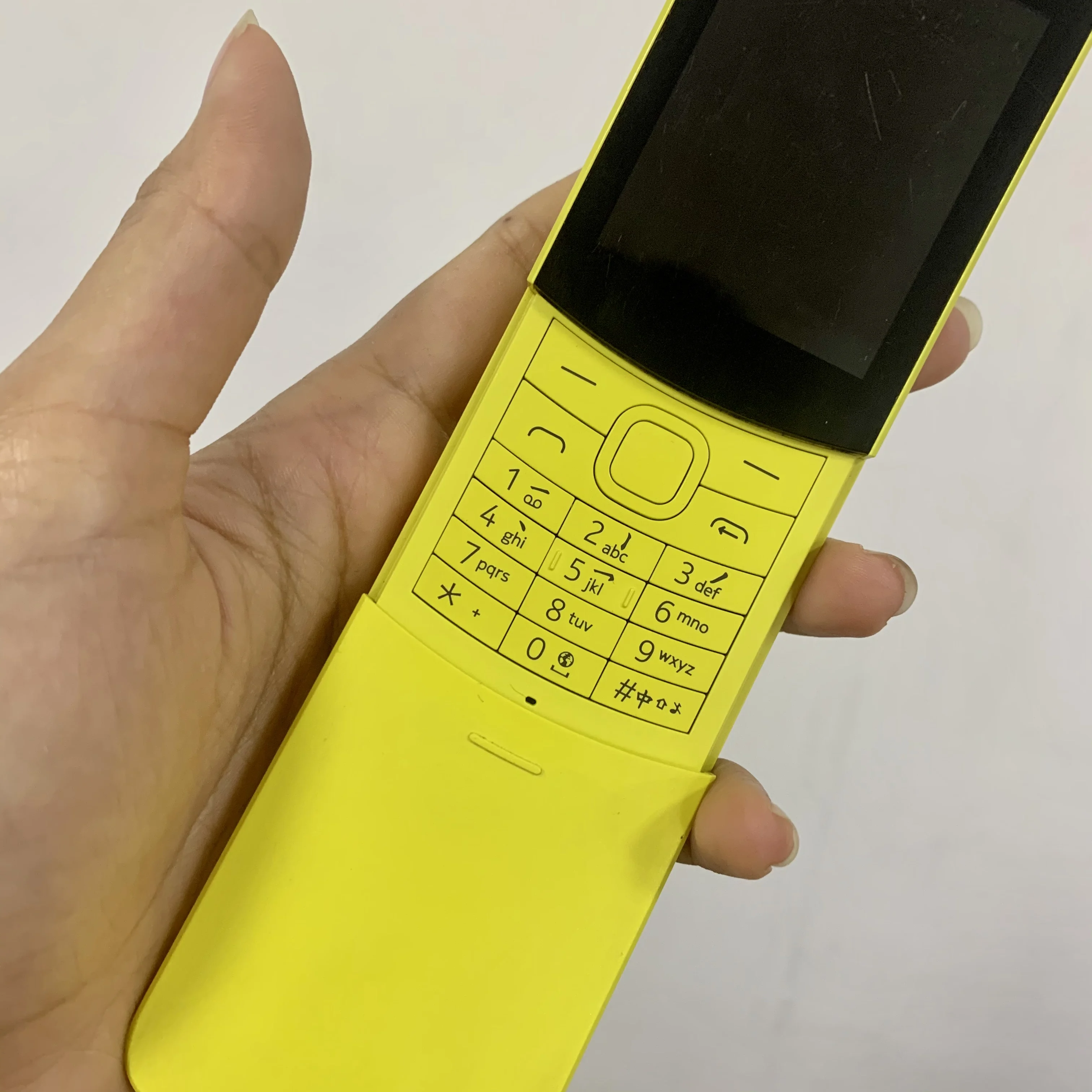 nokia 8110 4g 2018 refurbished original nokia 8110 2018 mobile cell phone unlocked high quality 4g cellphone free global shipping
