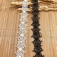 5 yards barcode lace garment accessories diy polyester embroidery water soluble lace jewelry clavicle chain accessories lace