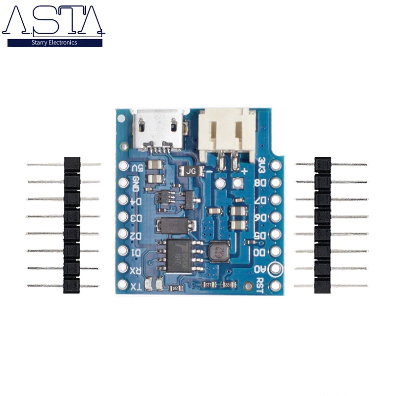 Защита аккумулятора V1.1.0 V1.2.0 Для WEMOS D1 Mini зарядка и усиление одной литиевой