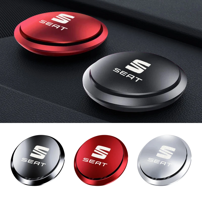 

For Seat FR leon mk3 mk2 5f lbiza Altea6 Auto Accessories logo Car Air Freshener Perfume Dashboard Fresh Car Fragrance UFO Shape