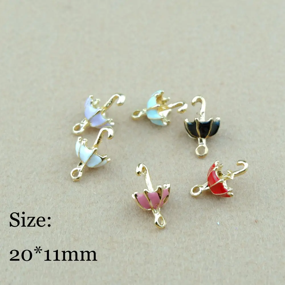 Милая подвеска в виде зонтика для браслетов и ожерелий серьги кольца