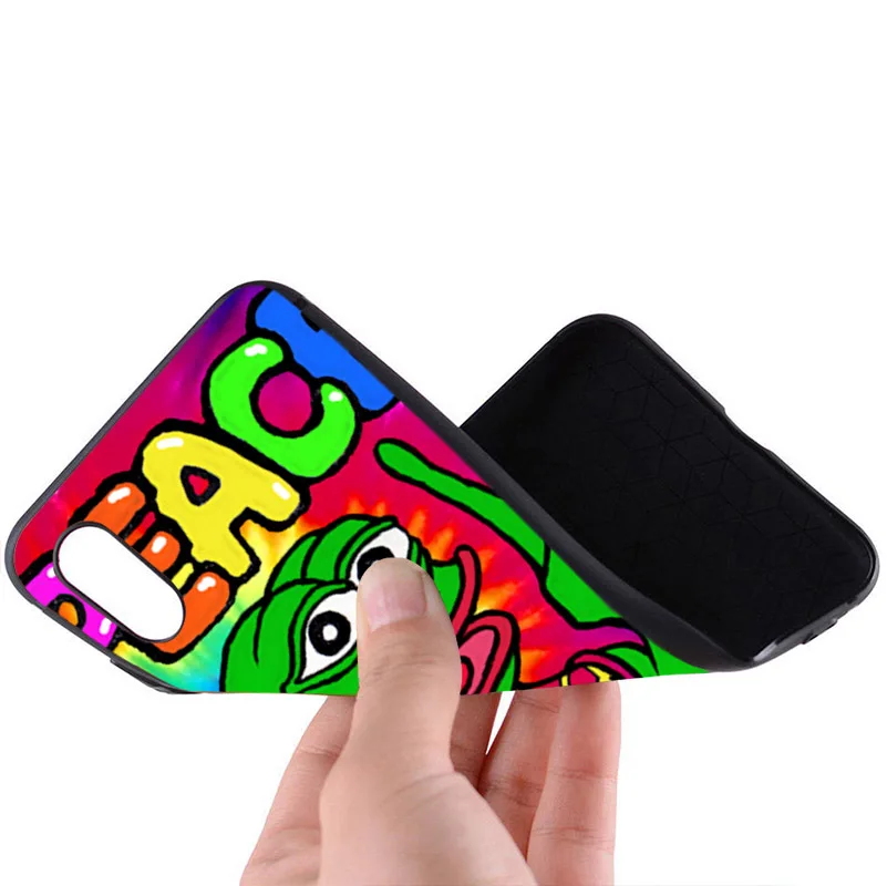 

Soft TPU Phone Case Pepe The Frog Memes Face Cute Design Cover For Iphone 12 Mini 11Pro XS Max X XR 6 7 8 6s Plus SE 2020 Shell