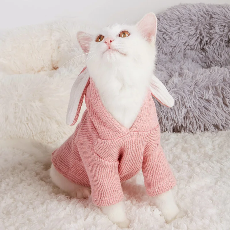 Теплая одежда для кошек зимняя куртка щенка и котенка маленьких средних собак