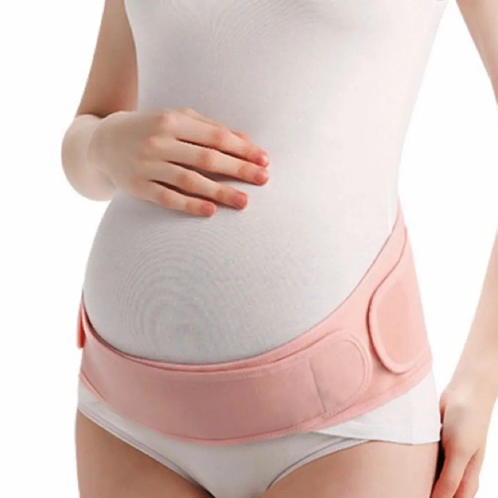 Cintur&oacute;n de soporte Abdominal de maternidad para mujeres embarazadas, banda de protecci&oacute;n de cintura transpirable para mujeres prenatales y postnatales-2
