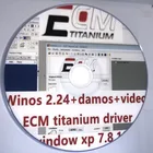 Лидер продаж 2021, Winols 2,24 + Ecm Titanium 26000 + аппарат для разблокировки + Damos-файлы + видео + руководство пользователя, диагностический инструмент