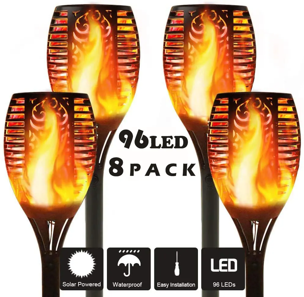 Фонарик на солнечной батарее водонепроницаемый садовый декоративный