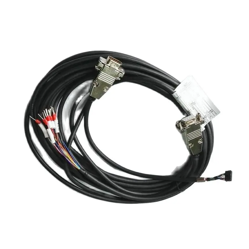 

Encoder ECN1313 2048 Shield Cable 10 12 Pin Heidenhain Cable With DB15 Connector Open Free Wires Marked Signals