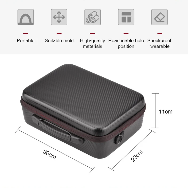

Nylon/PU Storage Bag for DJIMavic Air 2 Handle with Handle Strapped Storage Bag with/without Propeller Holders DJA88