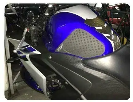 

Motorcycle Anti slip Tank Pad Side Sticker Protector Gas Knee Grip Traction Decal For Kawasaki Ninja ZX10R ZX 10R 2011-2015