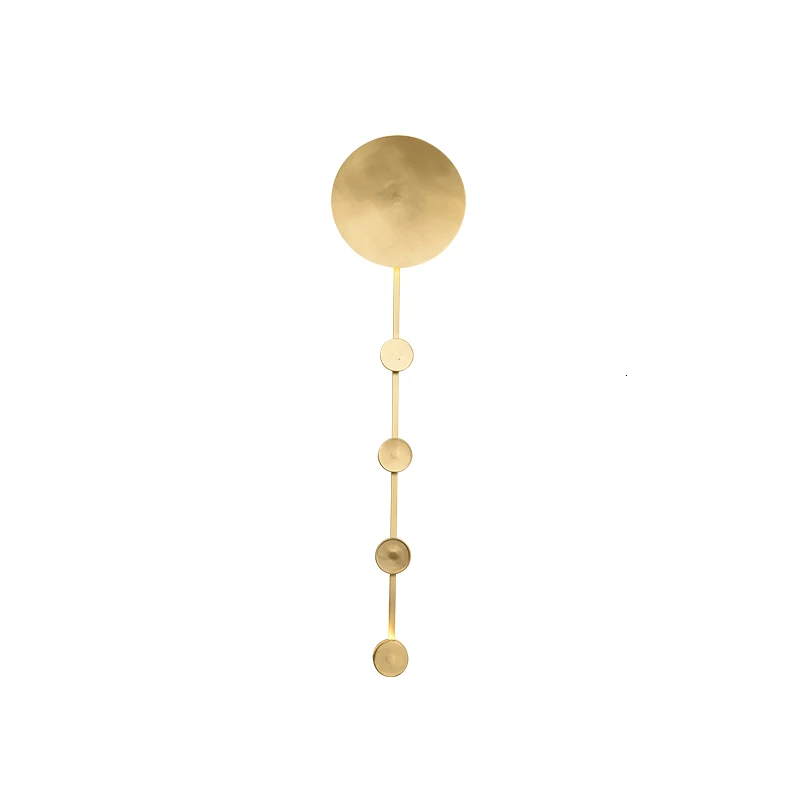Full Copper Designer Arts Personality Wall Lamp Villa A Living Room Bedroom Model Between Hotel Reception Decoration | Лампы и