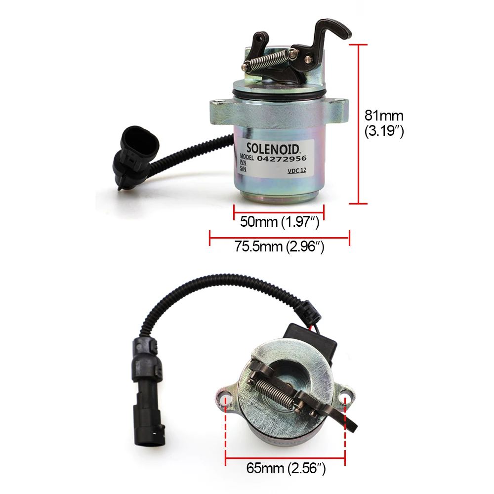 12 В устройство для отключения топлива электромагнитный клапан 04287583 0428 7583