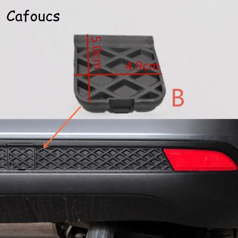 Автомобильный задний буксировочный крюк Cafoucs крышка для Ford Focus 3 III 2012 2014 заднего