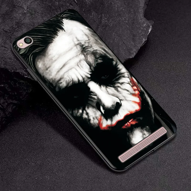 TPUBLK535 Чехлы для телефонов Xiaomi Redmi 5A 6A 7A 8A чехол Venom Joker черный чехол ТПУ для Xiaomi Redmi Note 7 бампер Redmi 5 7 8 6 Pro - Цвет: TPUBLK535