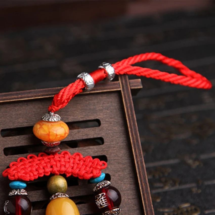 Автомобильный кулон Модный кошелек Pixiu Высококачественная Подвеска из красного