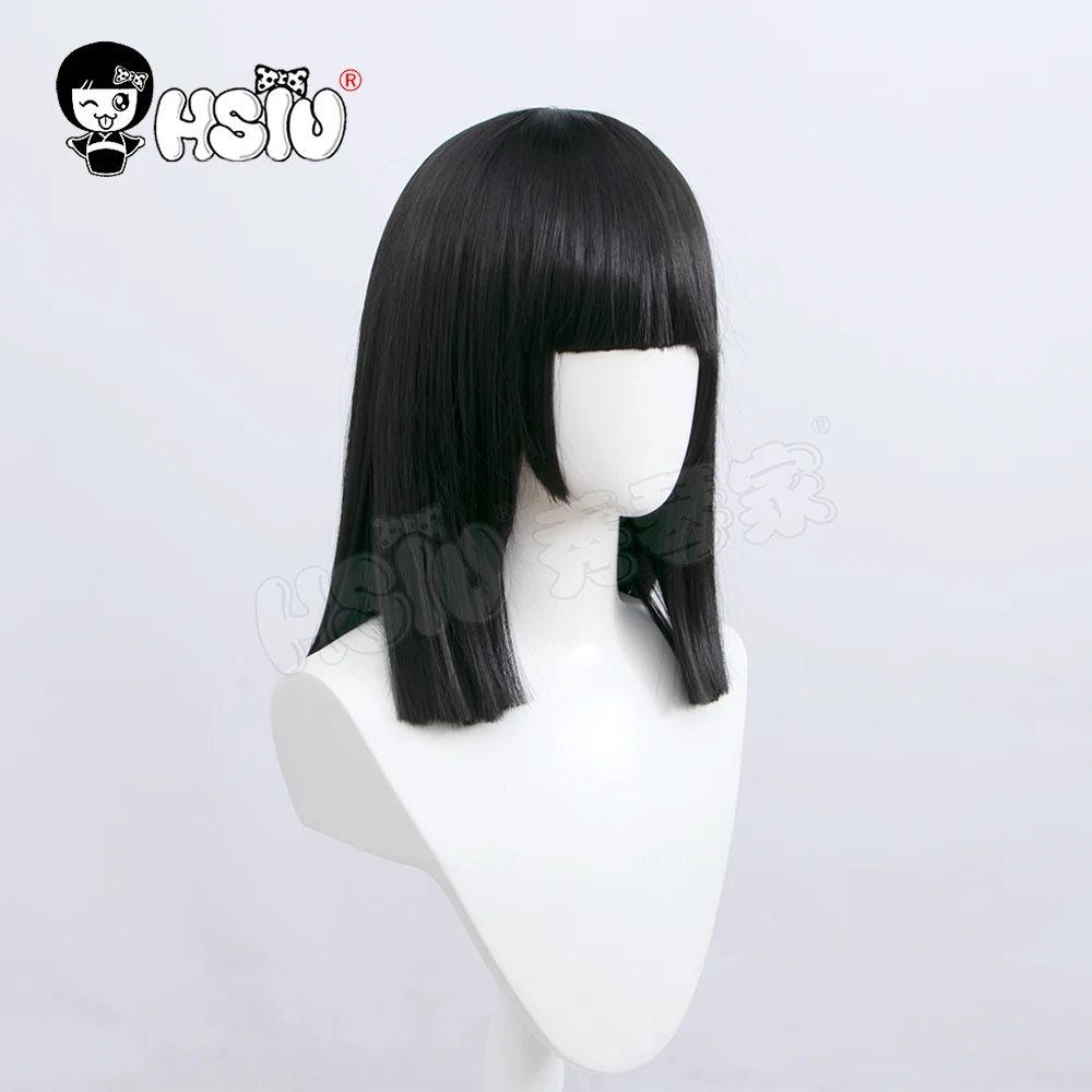 Nanno cosplay wig Girl from Nowhere HSIU Black short hair+Free Brand Cap | Тематическая одежда и униформа