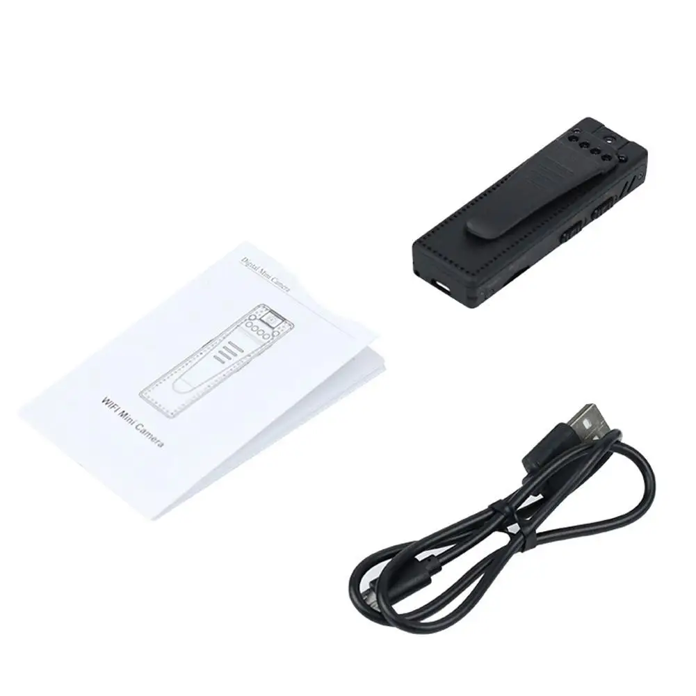 

Mini WiFi Camera HD 1080P Sensor Night Vision Camcorder Clip Wireless DV Small Camera Video Camera Sport Micro Motion cam D Z3Q3