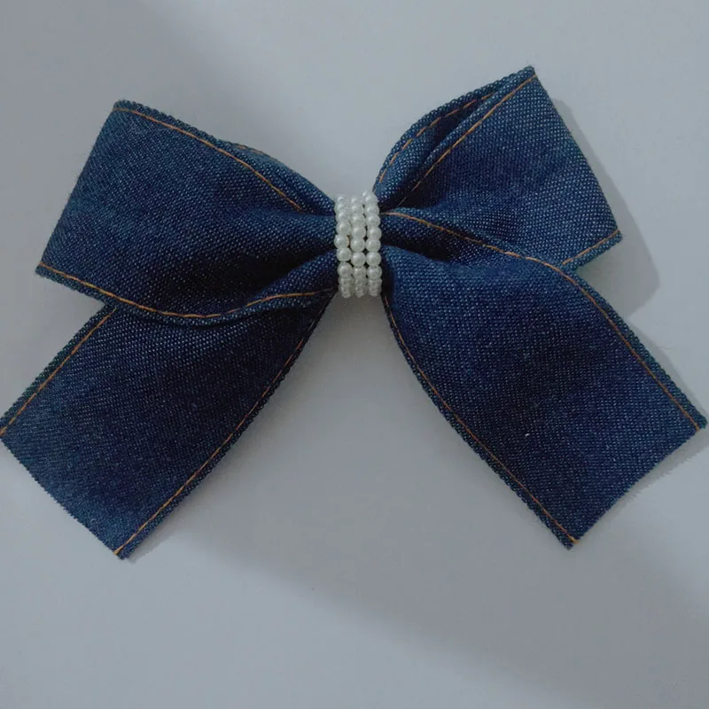 MAXSITI U Весна Новый стиль ретро линия ковбойская ткань бант заколка для волос