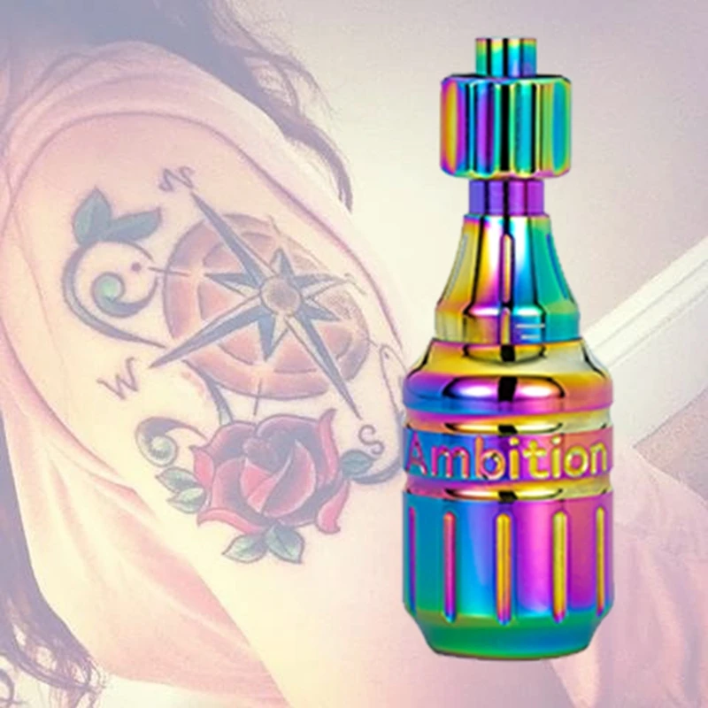 Регулируемые честолюбивые 30 мм татуировки из нержавеющей стали картридж ручка