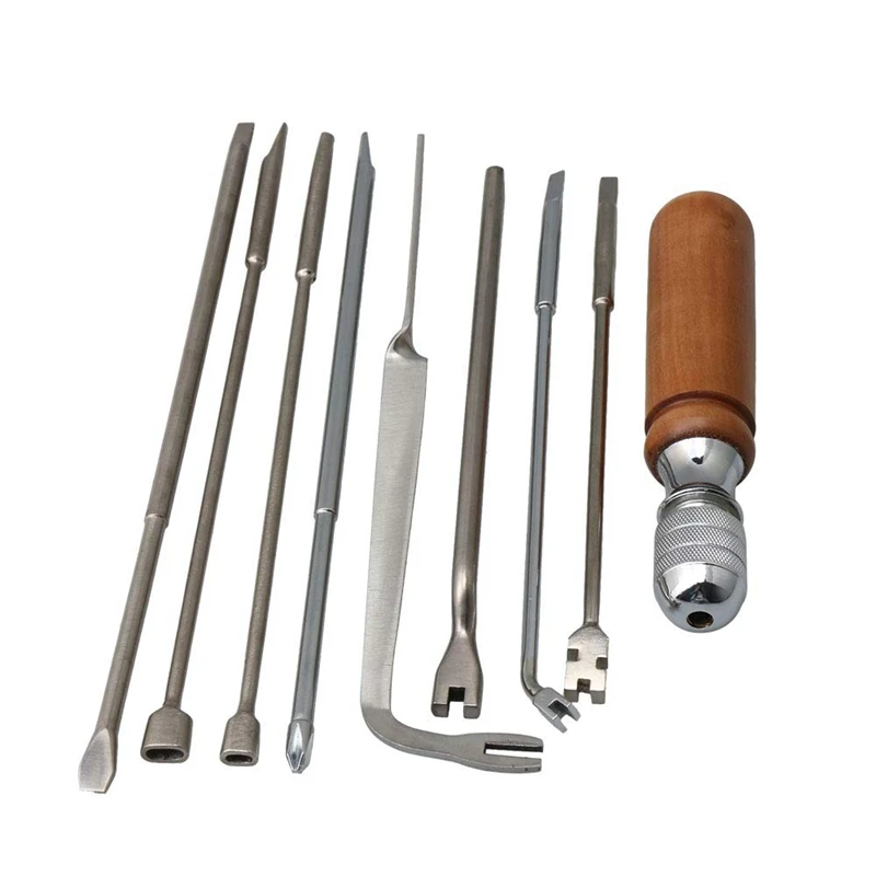 13Pcs Piano Tuning Tool Maintenance Kit with Wrench |