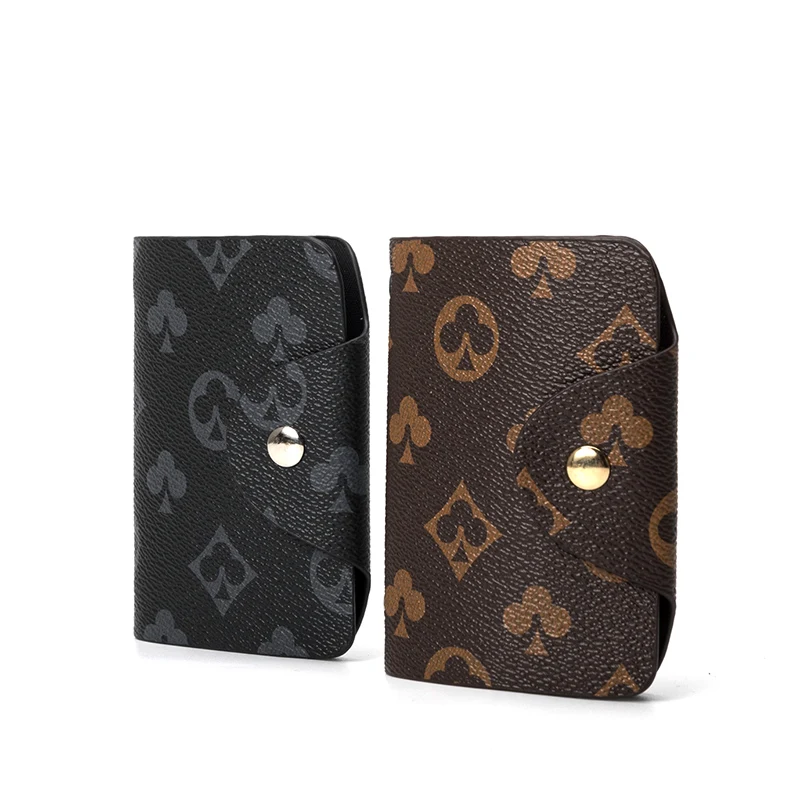 

2021 fashion Credit Card Bag Multifunctional Wallet Printed Design Luxury Women Card Holder Man Card Holder