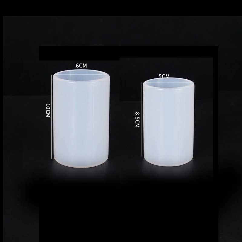 

Cylinder Silicone Mold For Soap Ornaments Decoration Handcraft Mould Creative DIY Crystal Epoxy Mold Soap Making Candle Mould