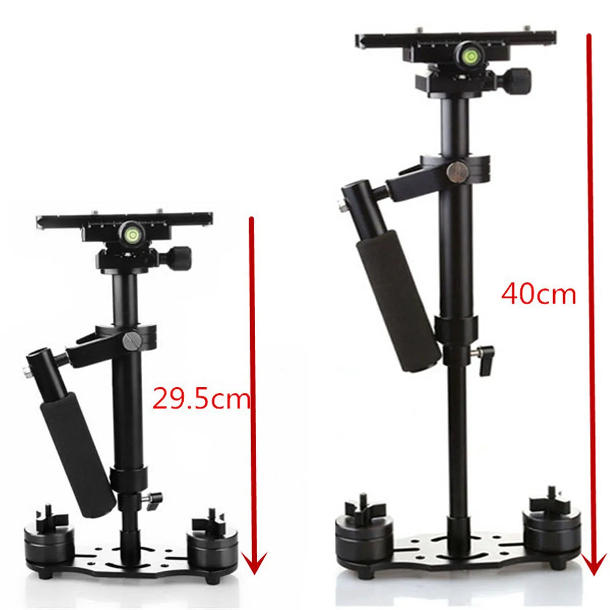 S40 Pro 40 см ручной видео стабилизатор Steadicam алюминиевый сплав для видеокамеры камеры видео Canon-Nikon-sony DSLR