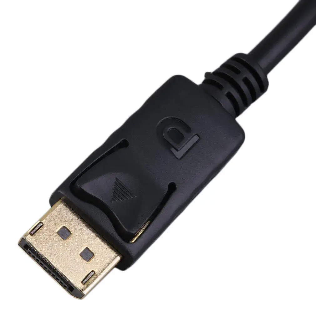 Дисплей Порт DP Мужской к DVI Женский конвертер видео адаптер кабель для ПК