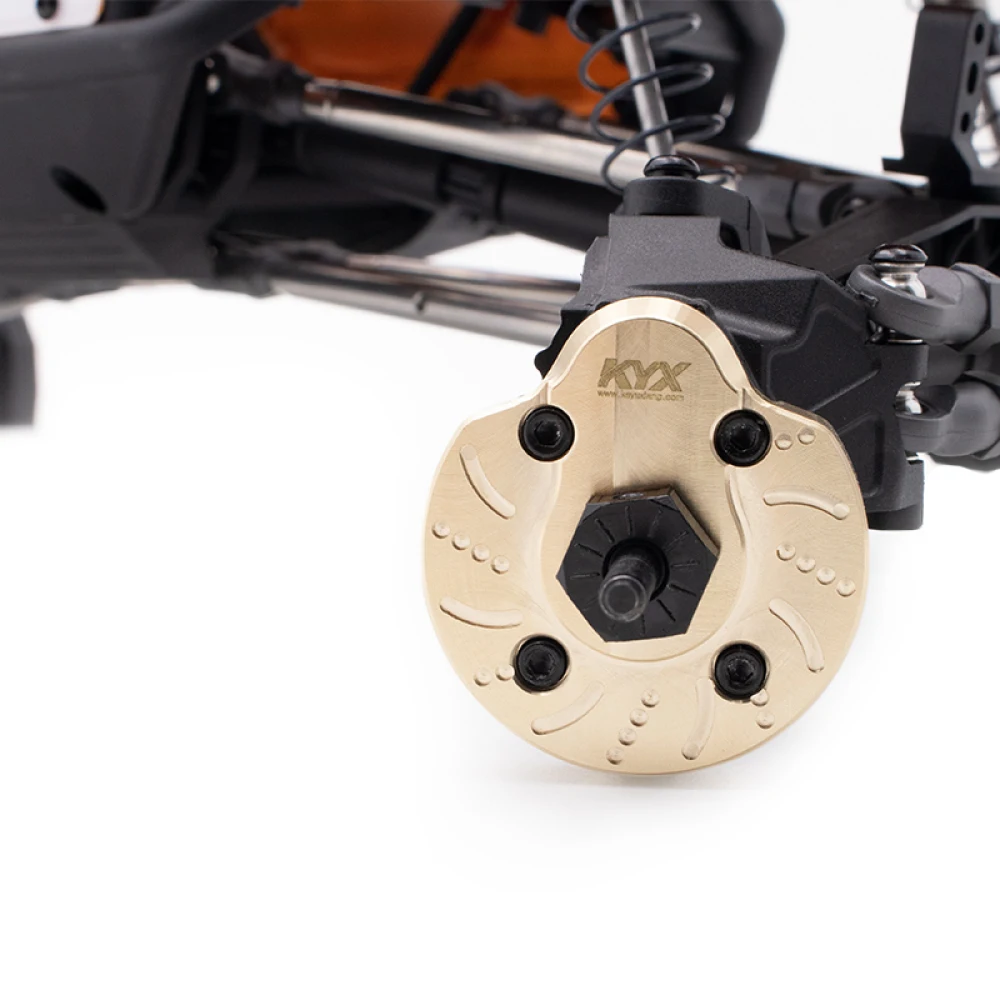 

RC Brass Currie F9 Front Rear Outer Portal Drive Housing Knuckle Caps for 1/10 RC Crawler Axial Capra 1.9 UTB Upgrade Parts