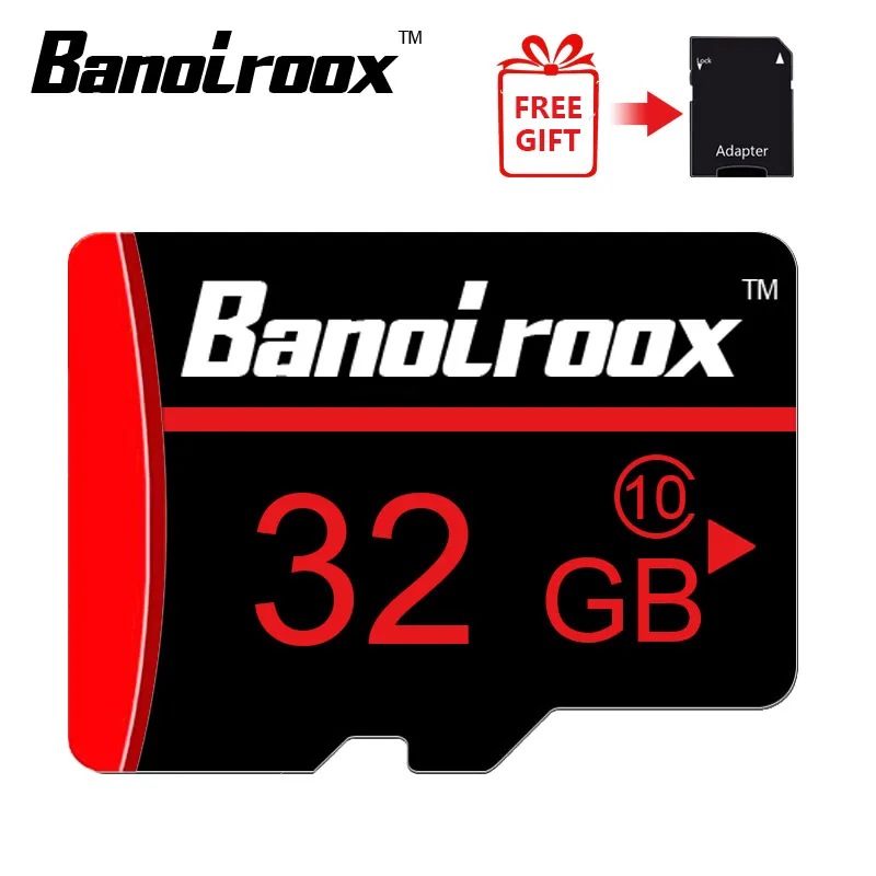32GB Карта памяти Microsd C10, 64 ГБ, 128 ГБ, карта Micro SD, 4 ГБ, 8 ГБ, карта памяти 16 Гб, 32 ГБ, карта памяти TF, карта памяти для мобильного телефона - Емкость: 32GB