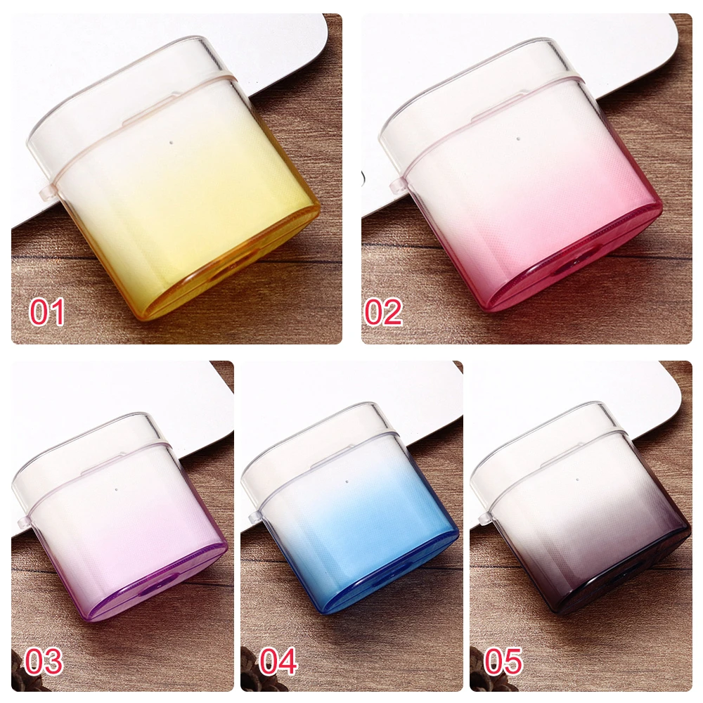 Wireless Earphone Case For Xiaomi Air 2 2S Protective Breakproof Transparent Gradient Color Bluetooth Charging Box Hard Bags | Электроника