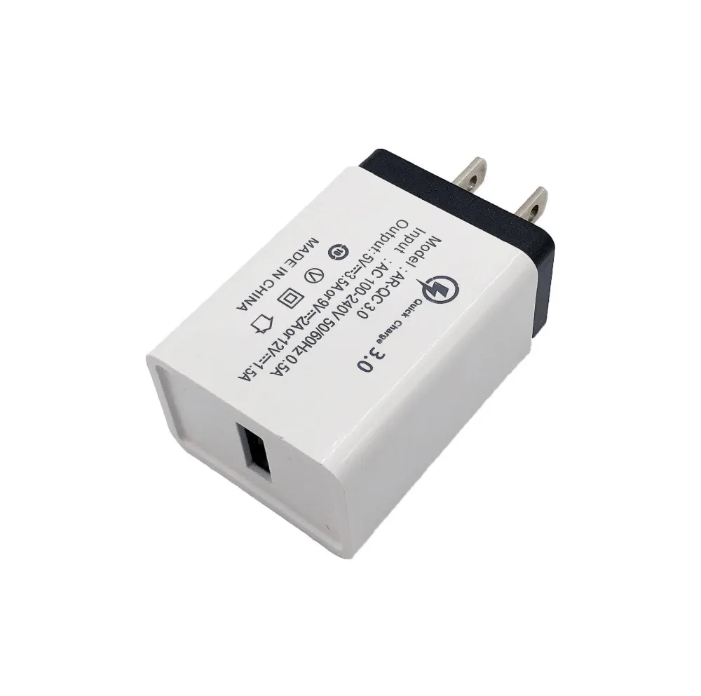 Быстрая зарядка 3,0 USB зарядное устройство QC3.0 Быстрая зарядка EU US вилка адаптер настенное зарядное устройство для мобильного телефона для iPhone samsung Xiaomi huawei
