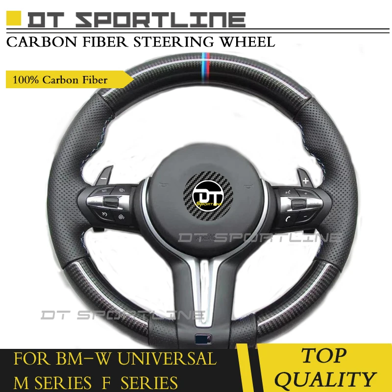 

upgrade style Carbon Fiber Car Steering Wheel including buttons/shift paddles Customized replacemet Suitable For BMW F10 2011