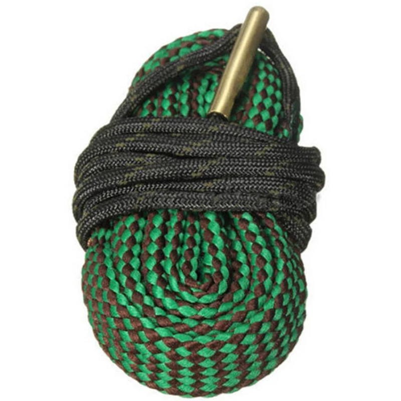 Высокое качество открытый кемпинг и туризм отверстие очиститель Rope.22 кал. 223 кал и 5,56 мм чистящий набор инструмент баррель Калибр змеиная веревка
