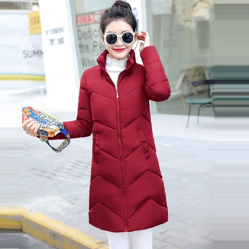 Новинка 2019 модная женская куртка и пальто большие размеры S 6XL Длинные парки