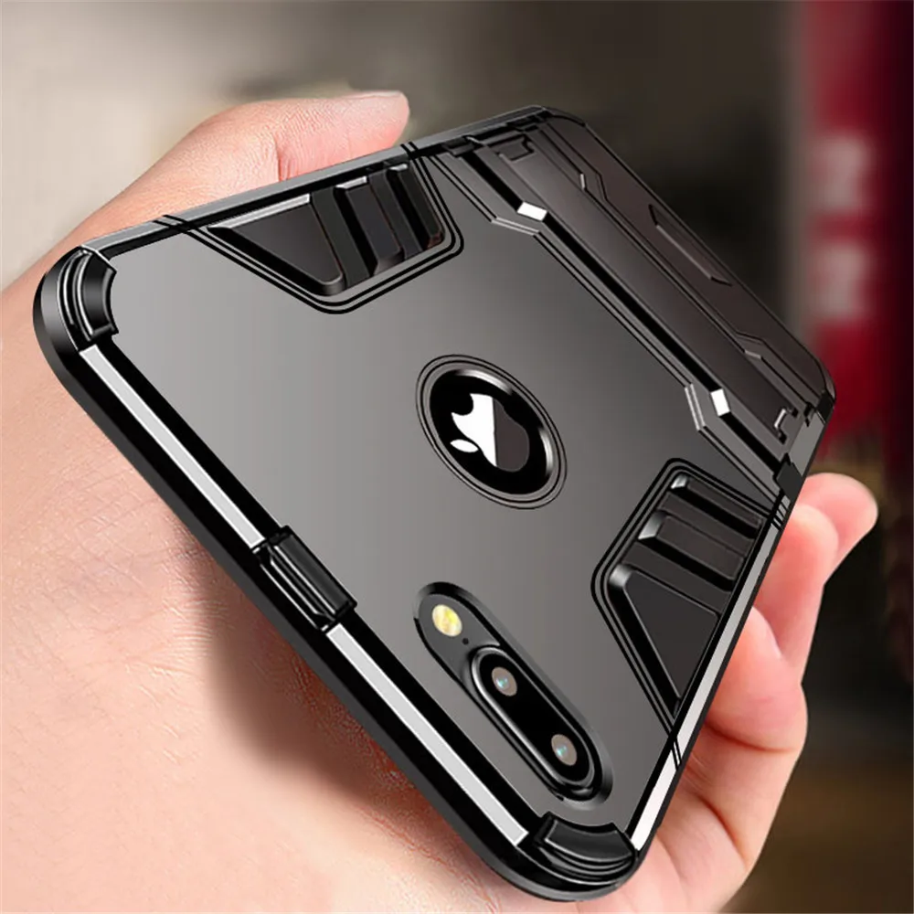 Роскошный крутой защитный чехол для iPhone SE 2020 8 7 6 6S Plus 5 5s Гибридный противоударный