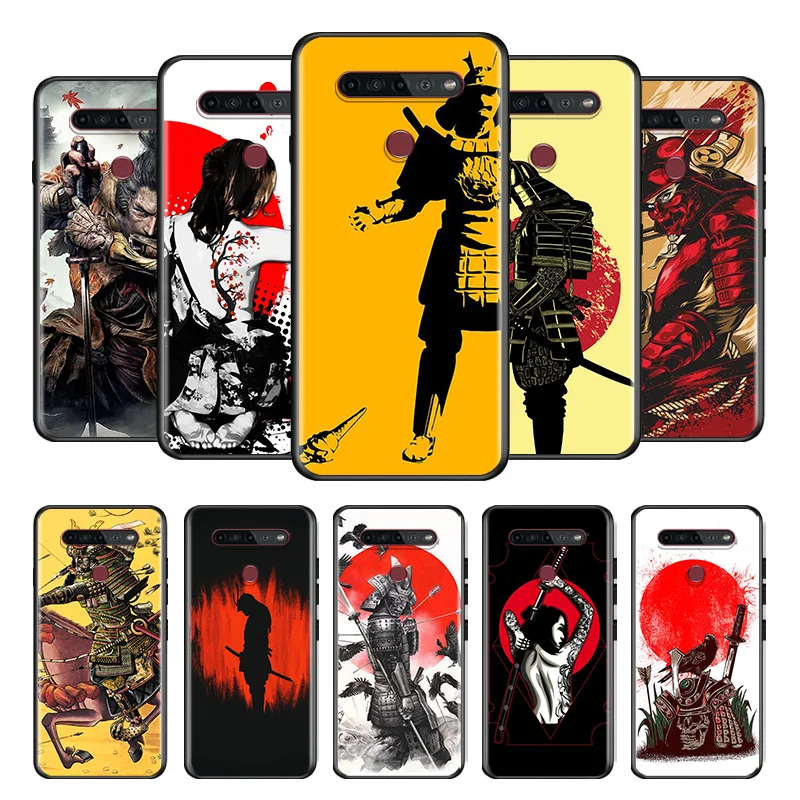 

Anime Samurai ninja For LG G8 V30 V35 V40 V50 V60 Q60 K40S K50S K41S K51S K61 K71 K22 ThinQ 5G Phone Case