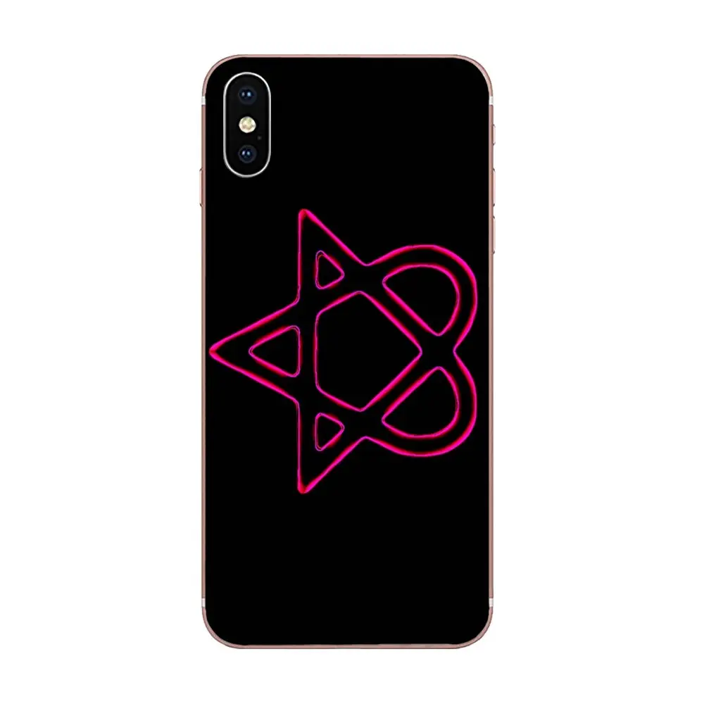 Для Xiaomi Redmi Mi 4 7A 9T K20 CC9 CC9e Note 7 9 Y3 SE Pro Prime Go Play мягкий телефон с логотипом Heartagram |