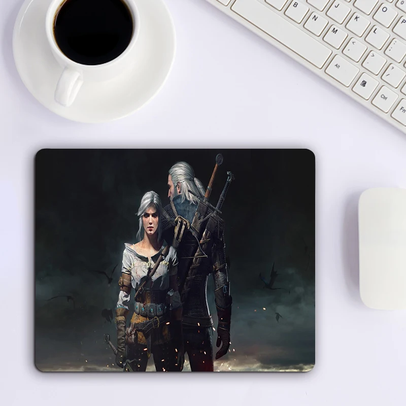 

Computer Laptop Gamer Keyboard Mousepad Gaming Accessories Small 18x22 Deak Mat PC CS GO LOL Carpet Wild Hunt notebook Mouse Pad