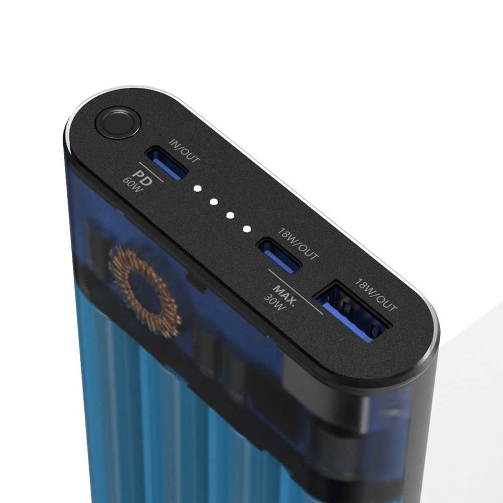 90 Вт двойной USB-C внешний аккумулятор портативное зарядное устройство для нового MacBook Pro DELL XPS iPhone Xiao Mi Pro hp iPhone type-C ноутбуки телефон QC PD