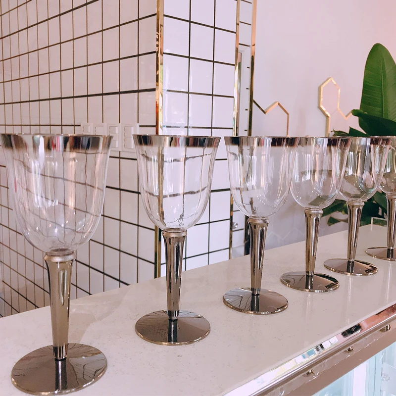 240ml одноразовые коктейль виски чашка для питья пива Сок Вино Кубок Пластик стакан