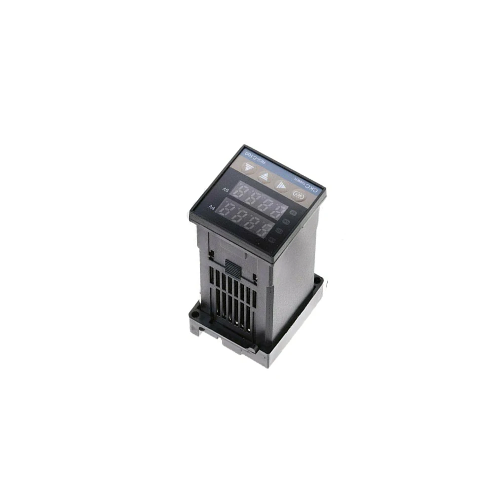 250V 3A цифровой REX C100 PID Температура контроллер Панель SSR 40A теплоотвод