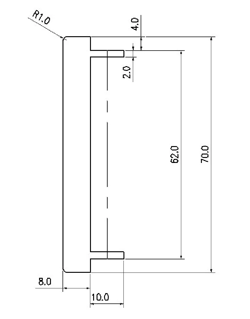 BRZHIFI BZ4307 Алюминиевый Чехол для DIY на заказ