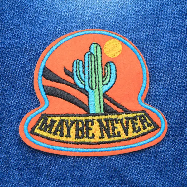 2 шт./лот мультфильм Кактус одежда вышивка патч Ткань стикер утюжок на Шить Патч