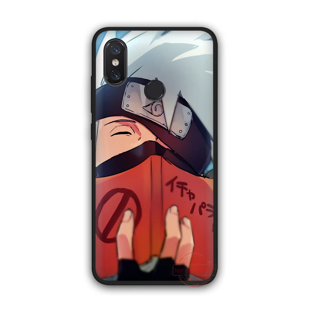 WEBBEDEPP Kakashi Модный мягкий силиконовый чехол для телефона Xiaomi Mi 6 8 A2 Lite A1 F1 9 MAX 3 SE |