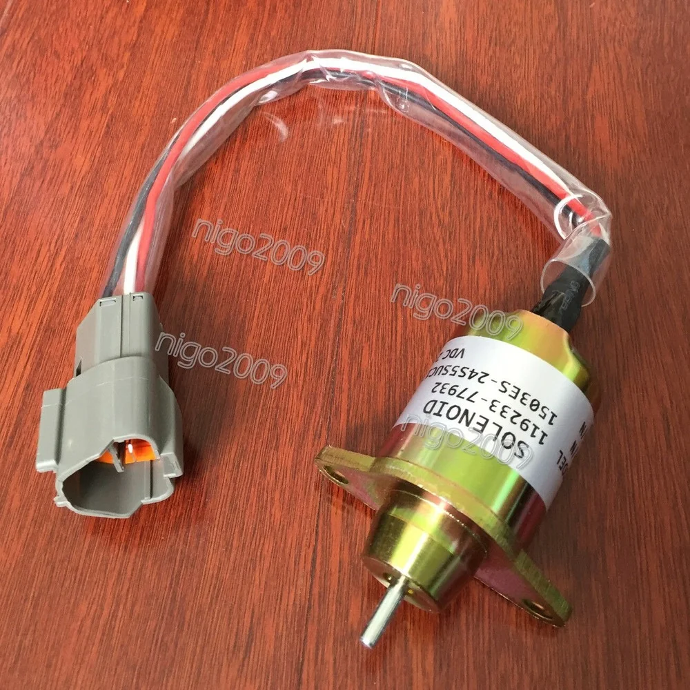 Топливный стопорный электромагнитный клапан 1503ES-24S5SUC12S 24 В для дизельного