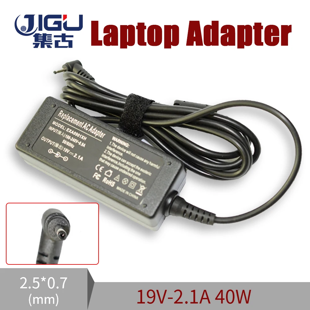 

Replacement For Asus 19V 2.1A 2.5*0.7MM 40W Universal Notebook Laptop AC Charger Power eee pc 1001ha 101B Adapter free shipping