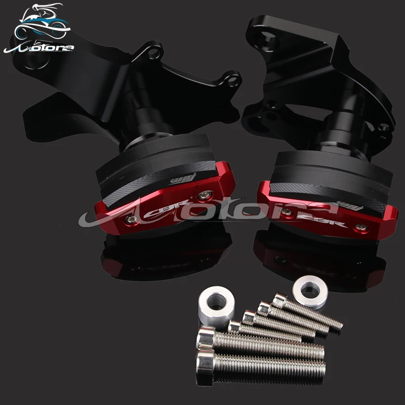 Motorcycle CNC Crash Pad Frame Slider Protection Guard For CBR500 R CBR500R CBR 500R 2013 2014 2015 13 14 15 | Автомобили и